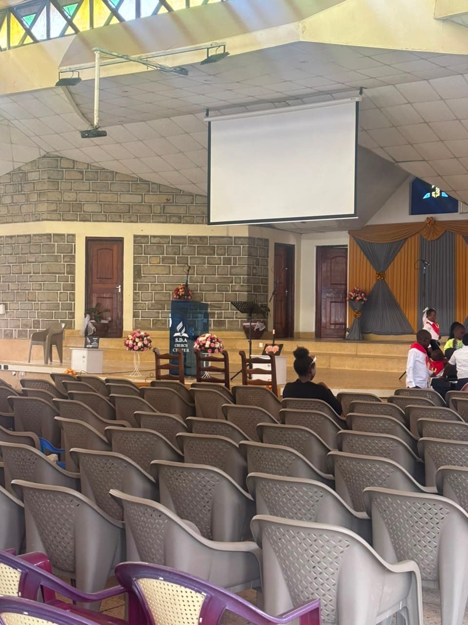 Inside Crater SDA Church sanctuary 1